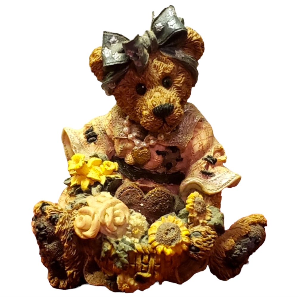 Vtg 95 Boyd's Bears  & Friends Justina The Message Bearer Bear